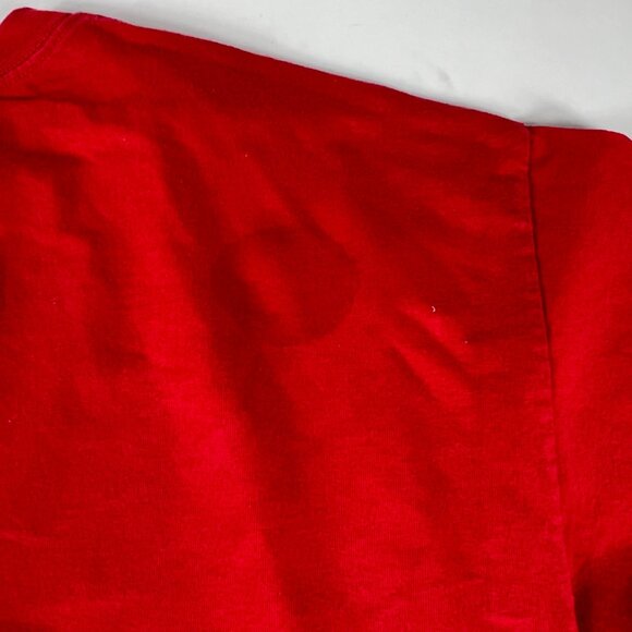 Kansas City Chiefs Big Red Andy Reid Coach Shirt Extra Extra Large Red Faded Tee - Picture 10 of 14